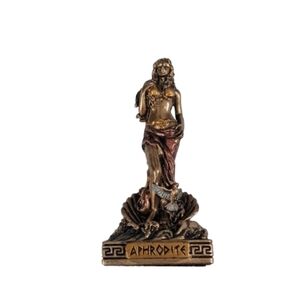 Aphrodite Bronze and Gold Figurine